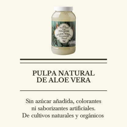 a. KIT DE 3 PULPAS DE ALOE VERA ORGÁNICO.