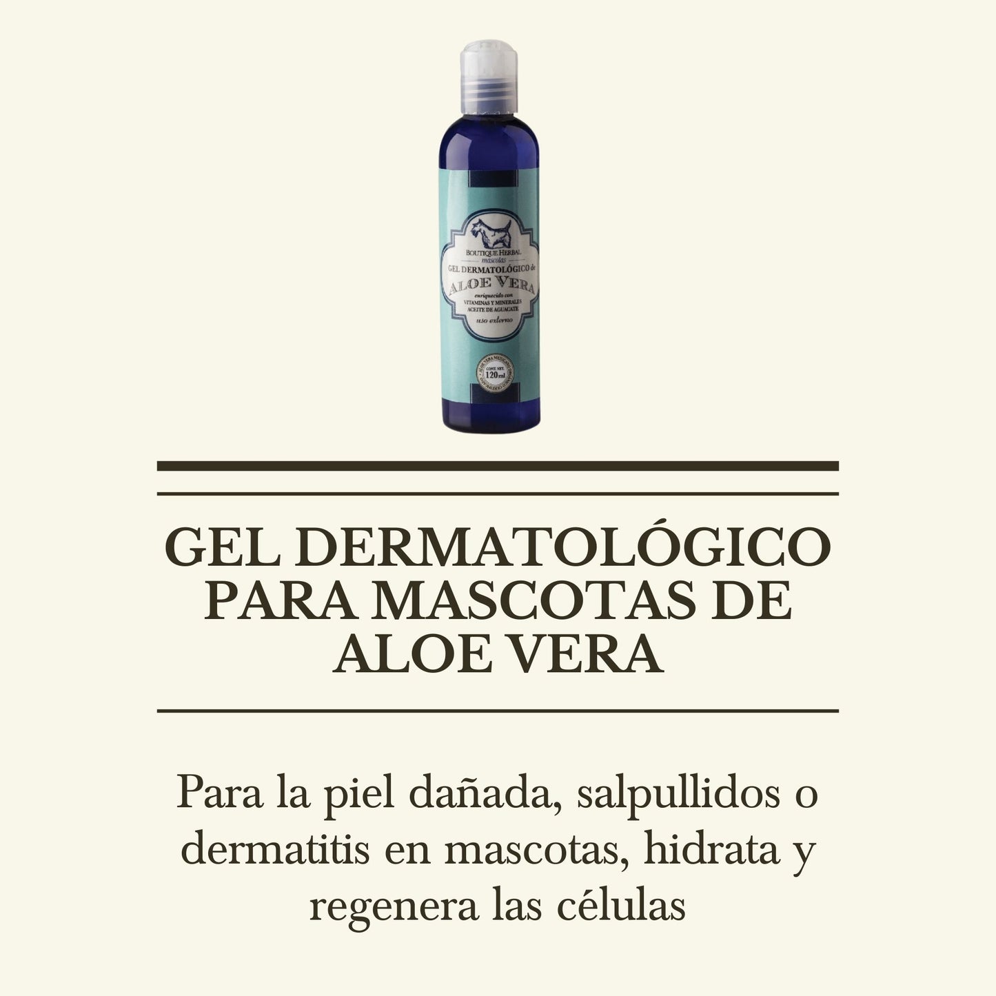 l. GEL DERMATOLÓGICO PARA MASCOTAS